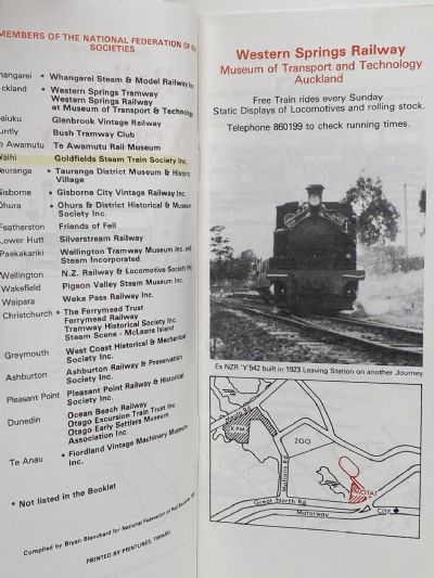 NEW ZEALAND RAILWAY AND TRAMWAY OPERATING MUSEUMS