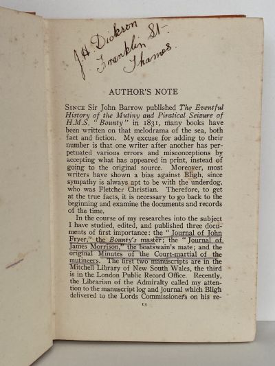 MUTINY IN THE BOUNTY: The True Story