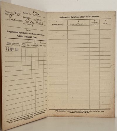 GOVERNMENT EMPLOYMENT OFFICE: Employment Booklet, Nelson 1932