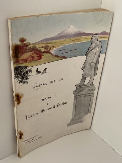 WAITARA 1859-1936: Souvenir of Pomare Memorial Meeting