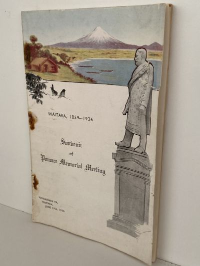WAITARA 1859-1936: Souvenir of Pomare Memorial Meeting