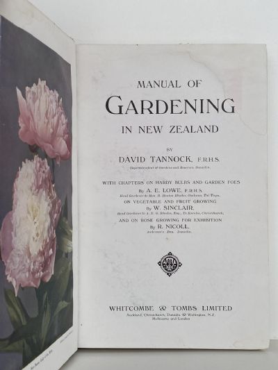 MANUAL OF GARDENING IN NEW ZEALAND