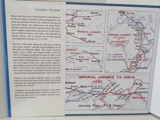 BRITISH AIRWAYS: An Airline and Its Aircraft, Volume 1: 1919-1939 The Imperial Years