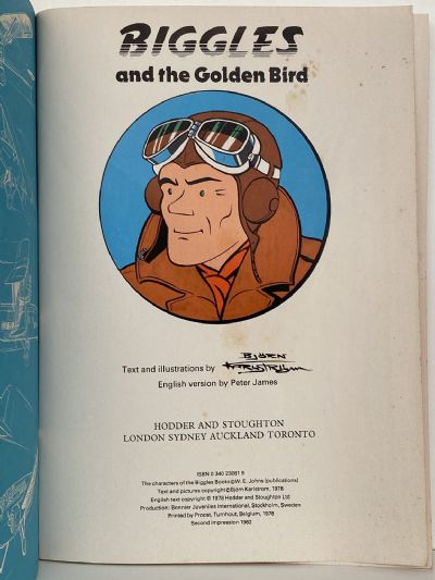 BIGGLES and the Golden Bird