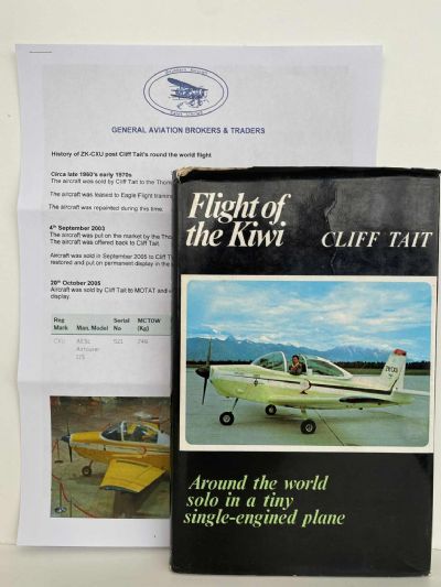 FLIGHT OF THE KIWI: Around the world solo in a tiny single engine plane