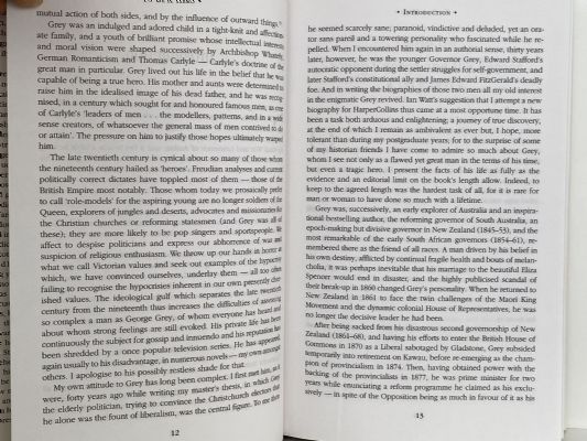 TO BE A HERO: A Biography of Sir George Grey