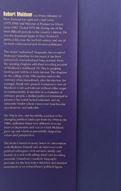 HIS WAY: A biography of Robert Muldoon