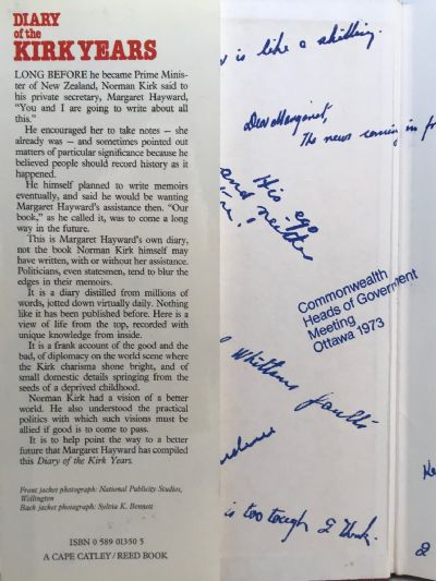 NORMAN KIRK: Diary of the Kirk Years