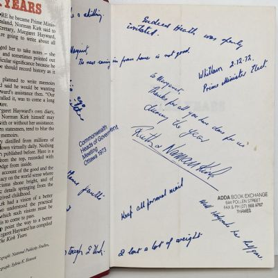 NORMAN KIRK: Diary of the Kirk Years