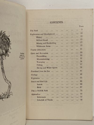 FIORDLAND NATIONAL PARK: Handbook 1961