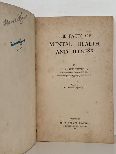 THE FACTS OF MENTAL HEALTH AND ILLNESS