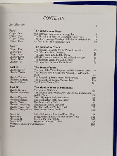 NO RIGHT TO STRIKE: The History of the New Zealand Police Service Organisations