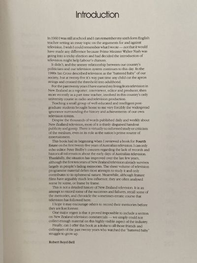 NEW ZEALAND TELEVISION: The First 25 Years