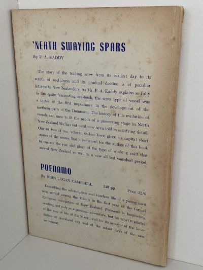 NEATH SWAYING SPARS: The Story of Trading Scows of NZ