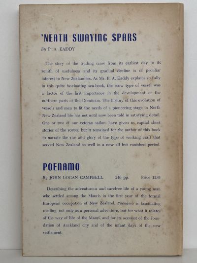 NEATH SWAYING SPARS: The Story of Trading Scows of NZ