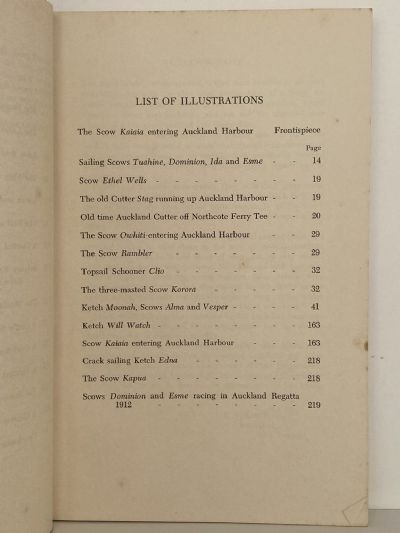 NEATH SWAYING SPARS: The Story of Trading Scows of NZ