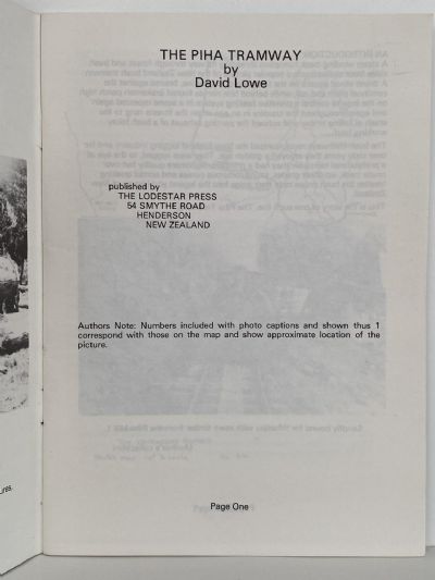 THE PIHA TRAMWAY