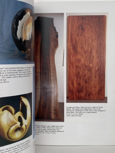 WOODTURNING IN NEW ZEALAND: The Complete Guide to Timbers Materials and Processes