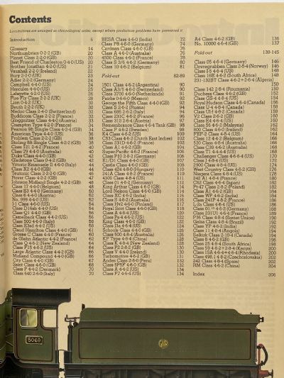 STEAM PASSENGER LOCOMOTIVES: Illustrated Encyclopedia