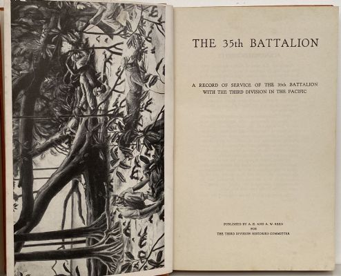 THE 35th BATTALION: Record of Service with the 3rd Division in the Pacific