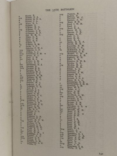 THE 35th BATTALION: Record of Service with the 3rd Division in the Pacific