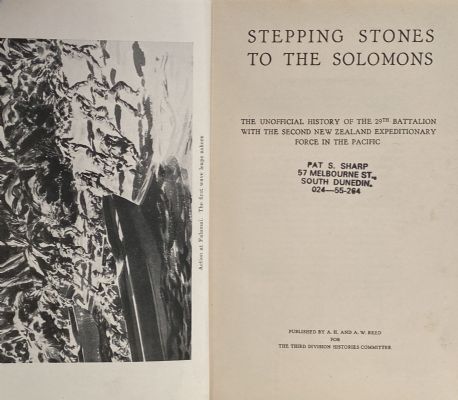 STEPPING STONES TO THE SOLOMONS: The 29th Battalion in the Pacific