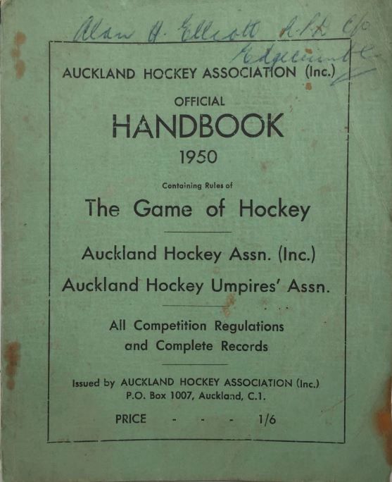 Auckland Hockey Association : Official Handbook 1950