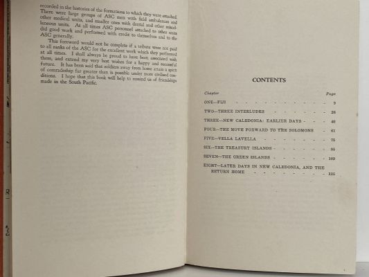 PACIFIC SERVICE: Story of the New Zealand Army Service Corps Units in the Pacific