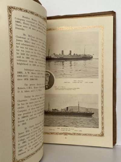 UNION STEAMSHIP COMPANY of New Zealand 1875 - 1925