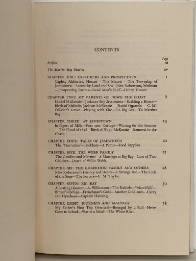 PIONEERS OF MARTINS BAY