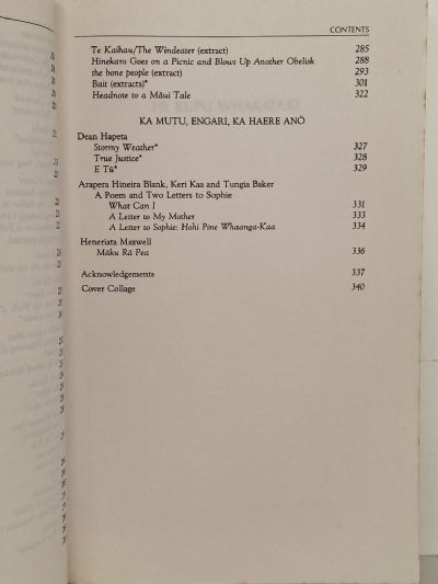 TE AO MARAMA: Contemporary Maori Writing, Volume 3 Te Puawaitanga o te Korero