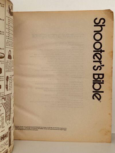 SHOOTER'S BIBLE 1982: The World's Standard Firearms Reference Book No. 73