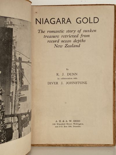 NIAGARA GOLD: The Romantic Story of Sunken Treasure