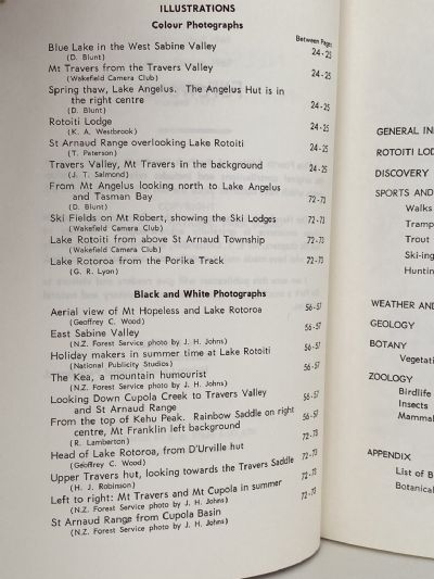 NELSON LAKES NATIONAL PARK: A Handbook for Visitors