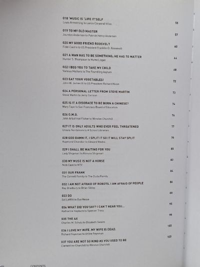 LETTERS OF NOTE: Correspondence Deserving of a Wider Audience