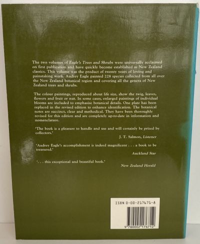 EAGLE'S TREES AND SHRUBS OF NEW ZEALAND: Volume One and Volume Two