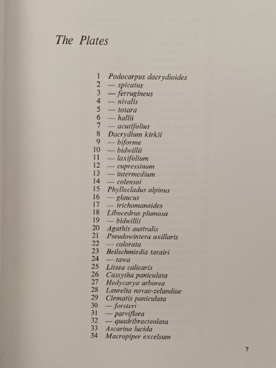 EAGLE'S TREES AND SHRUBS OF NEW ZEALAND: Volume One and Volume Two