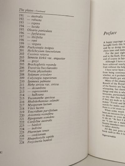 EAGLE'S TREES AND SHRUBS OF NEW ZEALAND: Volume One and Volume Two