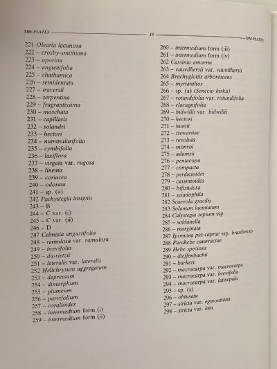 EAGLE'S TREES AND SHRUBS OF NEW ZEALAND: Volume One and Volume Two