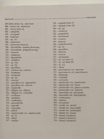 EAGLE'S TREES AND SHRUBS OF NEW ZEALAND: Volume One and Volume Two