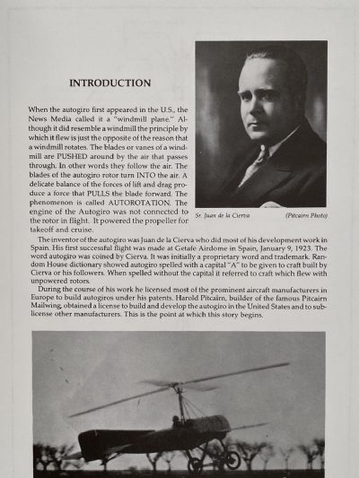 AUTOGIRO: The Story of The Windmill Plane