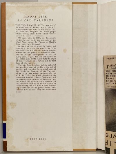 MAORI LIFE IN OLD TARANAKI