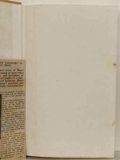 MAORI LIFE IN OLD TARANAKI