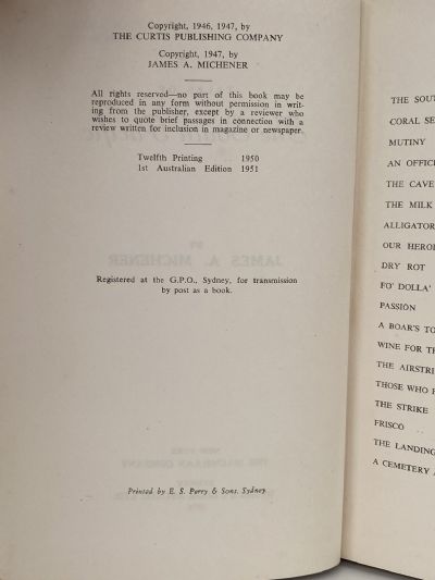 TALES OF THE SOUTH PACIFIC