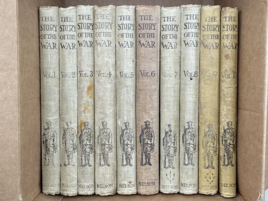 THE STORY OF THE WAR: Volumes 1-10
