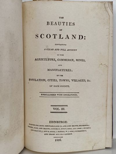 THE BEAUTIES OF SCOTLAND