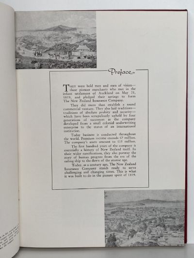 BOLD CENTURY 1859 - 1959: New Zealand Insurance Company