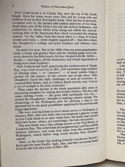 WIDOW OF THORNDON QUAY: Part 2 - Story of a New Zealand Family