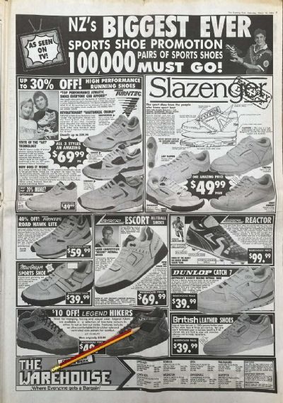 VINTAGE NEWSPAPER ADVERT: The Warehouse 1994