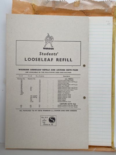 OLD PAPER BAGS and LINED REFILLS: 2x Whitcombe & Tombs circa 1960s